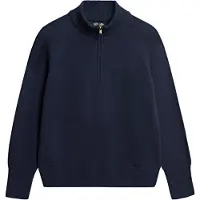 Superdry Classic Genser Med Halv Glidelås