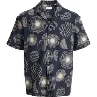 Jack & Jones Abstract Print Kortarmet Skjorte