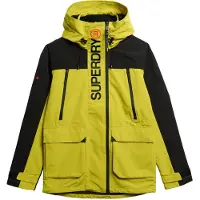 Superdry for man. M5012240A Colour Windbreaker Jacket yellow (XL), Casual, Polyester
