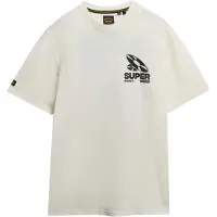 Superdry Record Label Oversized Kortarmet T-skjorte