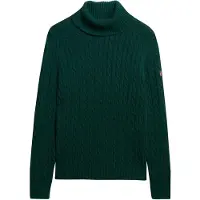 Superdry Slouchy Cable Genser Med Høy Hals