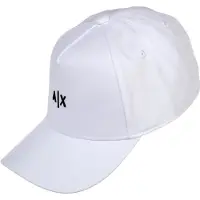 Armani Exchange for man. 954112CC57100010 White cotton cap (OSFA), Casual