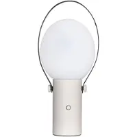 By Rydens Bari LED-batterilampe IP44 sandbeige