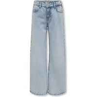 Only Kids Jeans - KogCobain - Light Blue Denim m. Rhinestone - - 12 år (152) - Jeans