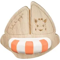 Sophie La Girafe Badeleke - So Pure - Båt - Tre/Gummi - - OneSize - Badeleker