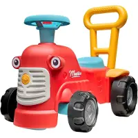Falk Maurice gå-traktor med rat, horn og ergonomisk ganghjælp FALK (808-005)