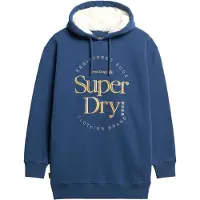 Superdry Luxe Metallic Logo Langarmet Kort Kjole