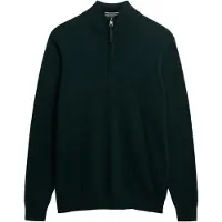 Superdry for man. M6110690A Jumper Essentials Half Zip green (L), Casual, Cotton