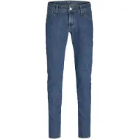 JJ REBEL Luke Jeans Slim fit Mørkeblå Herre