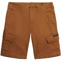 Superdry for man. M7110300B Brown Vintage Core cargo shorts (30), Casual, Cotton