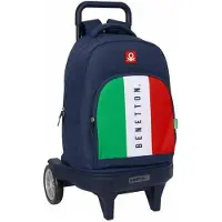 Safta Compact Evolutive Benetton Flag Ryggsekk Med Hjul