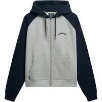 Superdry Essential Logo Oversize Genser Med Hel Glidelås