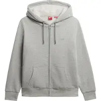 Superdry Essential Borg Lined Genser Med Hel Glidelås