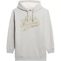 Superdry Luxe Metallic Logo Langarmet Kort Kjole