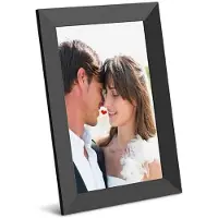 Melitt Digital Picture Frame 10.1In 32G WiFi Photo Frame 1280x800 HD IPS Touch-Screen Auto Rotation Photo Sharing Via APP (UK)