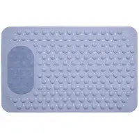 Typecat Bathroom Non-Slip Mat Solid Color Massage Mat Home Anti-Slip Suction Cup Carpet Waterproof Dirt-Resistant Toilet Hotel C