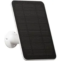 Switchbot solcellepanel for utendørs flomlyskamera