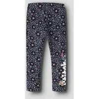 Name It Mini Leggings - NmfJinda - Stitch - Vintage Indigo - - 6 år (116) - Leggings