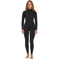 O'Neill Epic 3/2 Mm Dame Våtdrakt I Neopren Med Glidelås I Brystet Og Lange Ermer