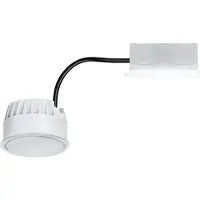 Paulmann Base Coin, Innsunket spotlight, 1 ampuller, LED, 5 W, 3000 K, Hvit