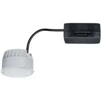 Paulmann 93072, Innfelt lysplate, 1 pære(r), LED, 6 W, 4000 K, Satin stål