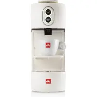 Illy Easy, Pod kaffe maskin, 1 l, Kaffe pute, 1250 W, Hvit