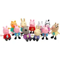 Diverse Peppa Pig Figurer Samlesett 11 Modeller Tilfeldig Forsendelse Assortert