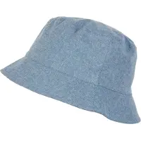 En fant Bøttehatt - falmet Denim - - 2-4 år (92-104) - Bøttehatt