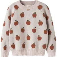 Name it Printet Strikket Pullover