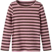 Name it Genser - Rib - Noos - NmnBanio - Fransk stekt/Lilla - - 4 år (104) - Genser