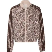 Adidas Originals Sst Loose Cropped Paisley Genser Med Hel Glidelås
