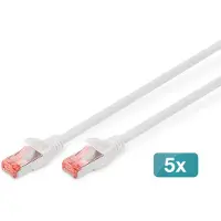 Digitus Cat 6 S-ftp 5-pakning 10 M