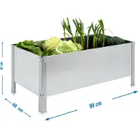 Simon Garden Urban 140l Blomsterpotte 410x900x600 Mm
