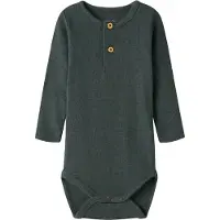 Name it Body I/e - Rib - Noos - NbmKab - Urban Sjikk/Melange - - 74 - Langermet Body