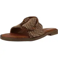 Carmela for woman. 16241503-CAMEL Sandals 162415 brown (39), Flat, None, Casual