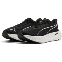 Puma Deviate Pure NITRO Running Shoes Women, Sports, Black/Silver, 39