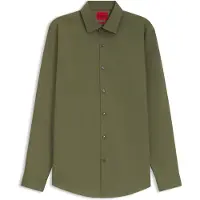 HUGO Kenno 10181991 Red Skjorte Med Lange Ermer