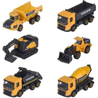 Majorette Arbeidsmaskiner - 3-pack - Volvo - Assortert - - OneSize - Bil