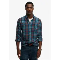 Superdry M4011047a Skjorte Med Lange Ermer