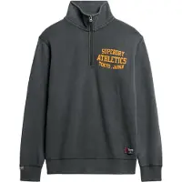 Superdry Track &amp; Field Graphic Halv Glidelås Genser