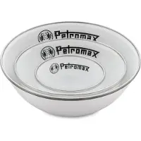 Petromax Enamel Bowls white 2 pieces 1L, bolle, hvit