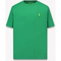 Ralph Lauren for boy. 322832904500 Cotton jersey knit T-shirt (6años= 124/134cm), Casual, Green, Short sleeve, children's fashion