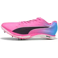 Puma NITRO Elite 3 Mid Distance Spikes Unisex, Shoes, Poison Pink/Sun Stream/Bright Aqua, 42
