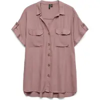 Vero Moda Bumpy Kortarmet Skjorte
