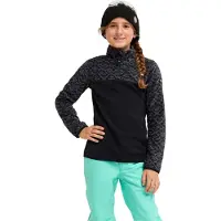 Roxy Whitecamp Half Zip Kids Genser svart