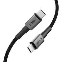 Tech-Protect UltraBoost DNA Type-C-kabel - PD 100W/5A, 300cm - jerngrå