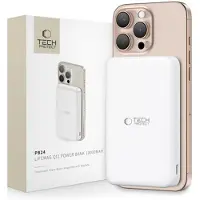 Tech-Protect Powerbank PB24 LifeMag QI2 MagSafe 10000 mAh - hvit