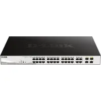 D-Link Poe 10/100/1000 Smart Switch 24 Porter