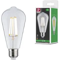 Paulmann LED-pære Rustika E27 4 W 840 lm 3 000 K