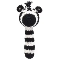 Naturezoo Rangle - Mr. Zebra - Svart/Hvit - - OneSize - Rangle